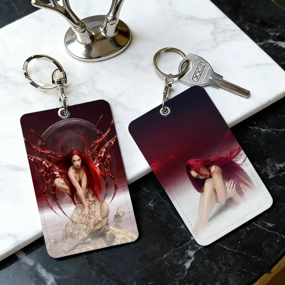 

Singer L-Lola Indigo NAVE DRAGON PU Soft Leather Rectangular Key Card Protection Cover Youth Faion Accory Card Holder