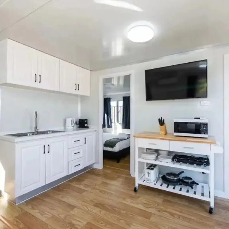 Rumah Kontainer Ekspansi yang Dapat Diperluas, Desain Kustom, Mewah Modern Berkualitas Tinggi, Produksi Pabrik, Laris Manis, 20 kaki, Ramah Lingkungan