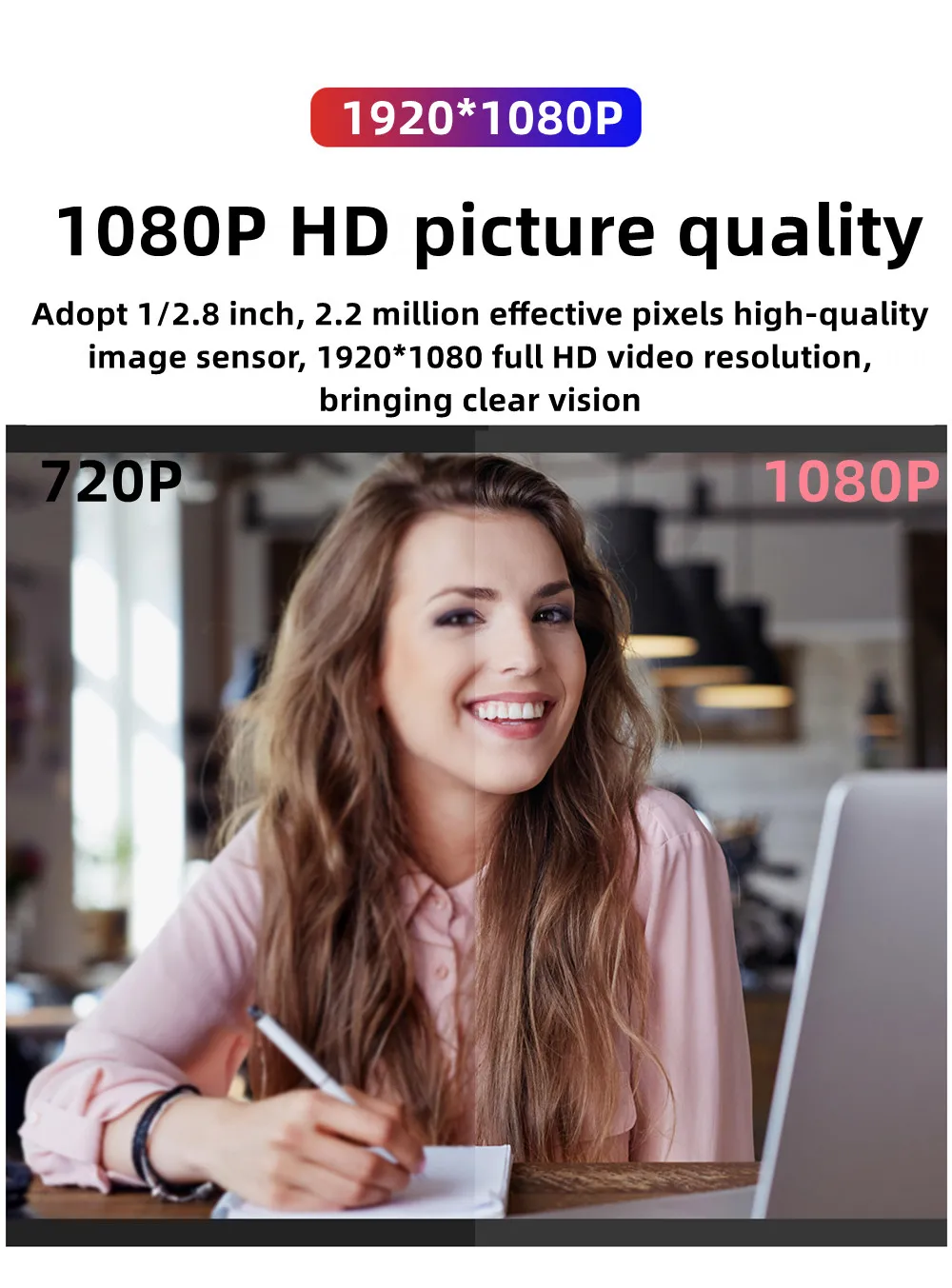 Video Conference PTZ Camera 1080P 60fps 3X/10X Optical Zoom Lens USB for Broadcast Events Church Live Streaming Online Educate