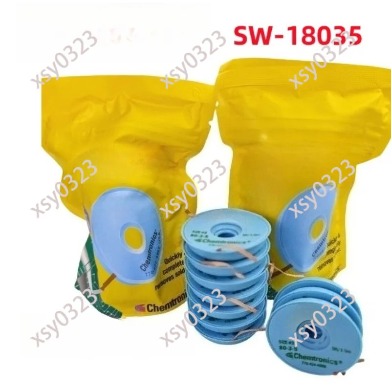 

10pcs 2.0mm Desoldering Braid, High Efficient Solder Removing Wick for Circuit Repair Work