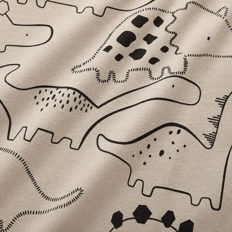 طقم بيجامات قطنية للأولاد من Malwee طقم دائري Ne Long Sve ملابس أطفال غير رسمية لخريف وشتاء جديد ملابس مريحة #3