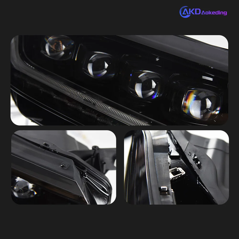 Auto Parts For Passat B8 EU type Headlights 2016-2019 latest Styling LED Daytime Lights four Projector Car Accesorios Modified