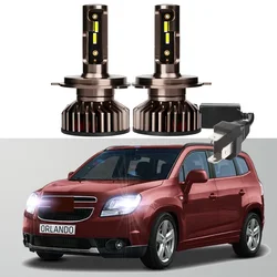 2Pcs Led Headlight Bulb For Chevrolet Orlando J309 2011-2019 Headlight Bulb High Low Beam Canbus White Bright Auto Lights