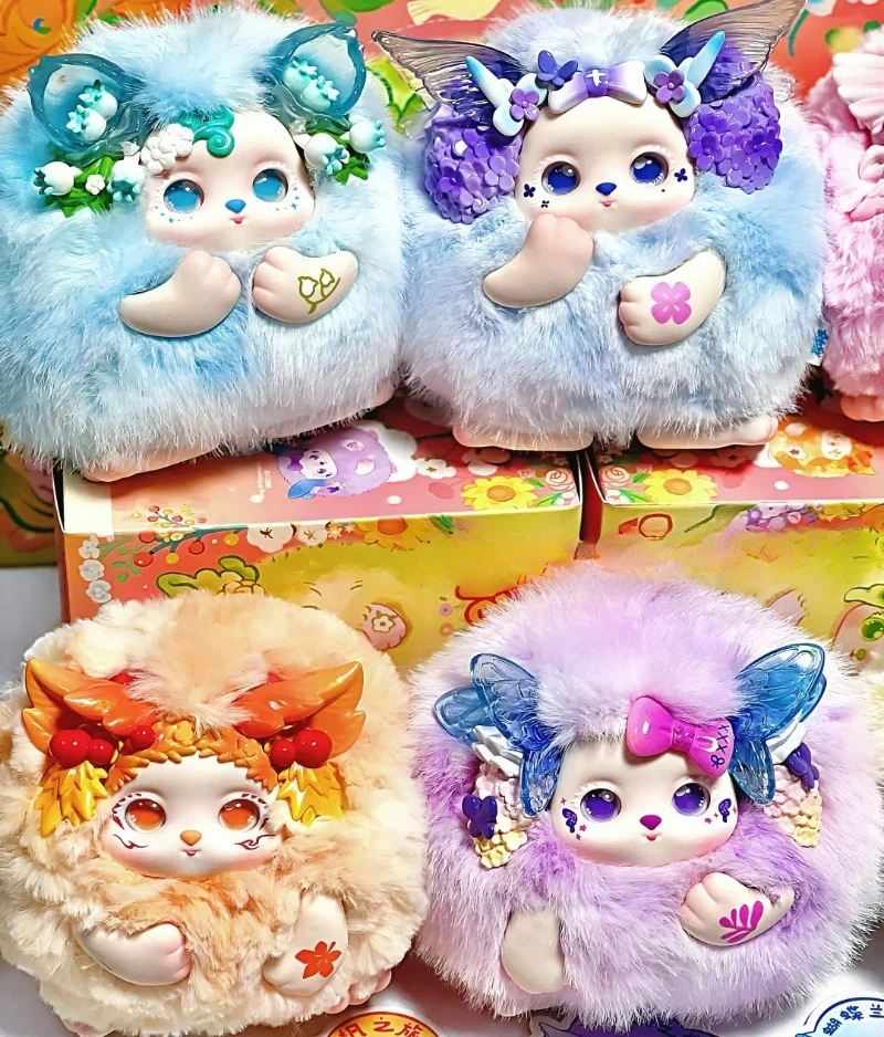 

Letsvan Funii Wandering in Wonderiand Series Blind Box Plush Doll Model Mystery Box Cute Cartoon Keychain Collect Toy Girl Gift