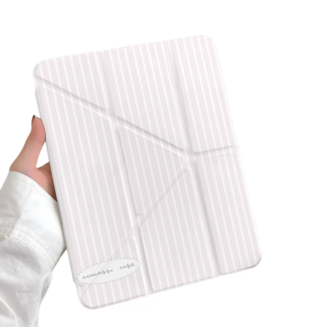 

Чехол для планшета Stripe Stars Pen Slot для Mini7 6, iPad Pro 2024 2022 2021 2020 2019 2018 2017 11 10 9 8 7 6 5 Air7 6 5 4 3 2 1 Cover