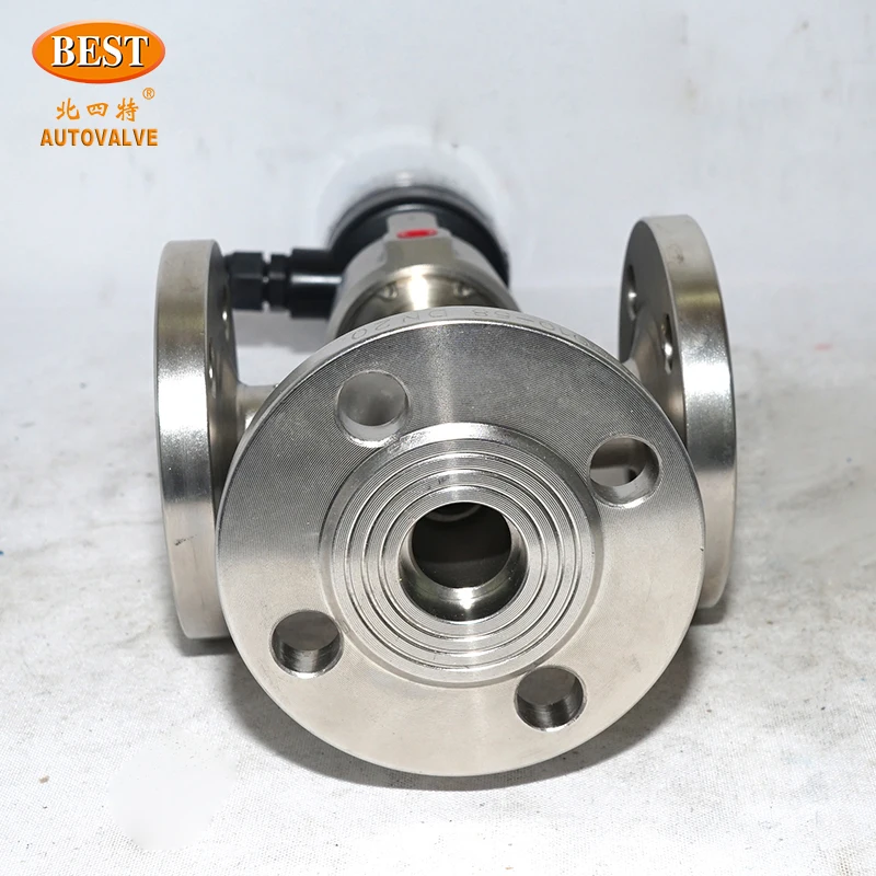 Valves YF3 YS3 YK3 Stainless Steel 3/2 Way SS304 SS316 SS316L Pneumatic Angle Seated Valve