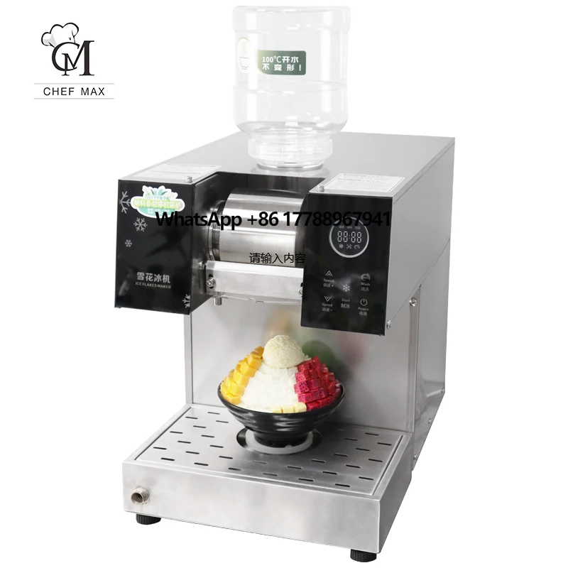 

Chefmax Hot selling Bingsu Korea Snow Flake Ice Machine Bingsu Block Ice Snow Cone Machine Snow Ice Cream Machine