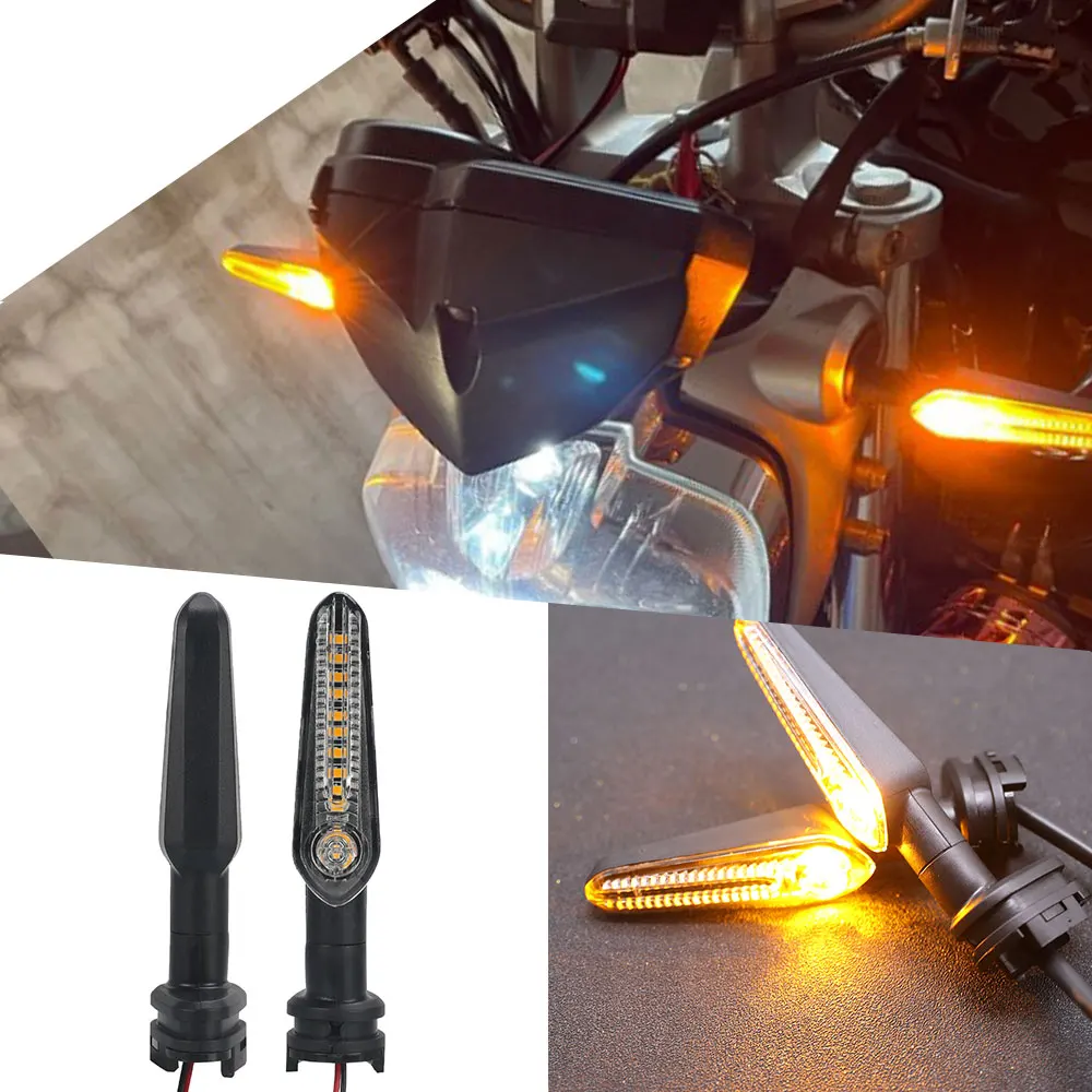 Motorcycle Flashing LED Turn Signal Light For YAMAHA FZ-25 2015-2023 FZ-03 2016-2023 FZ-6N FZ-6S FAZER 2004-2009 FZ-6R 2009-2016