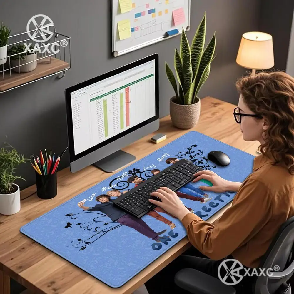 O-One D-DirectionS Mouse Pad Non-slip Desk Mat PC Laptop Accessories Rubber Office Keyboard Large Gamers Decoracion HYBXXC