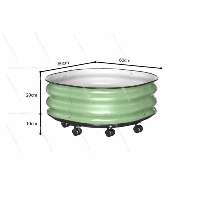 

Metal Planting Box Frame Vegetable Bed Vegetable Planting Pot Outdoor Courtyard Garden Balcony Special Flower Box