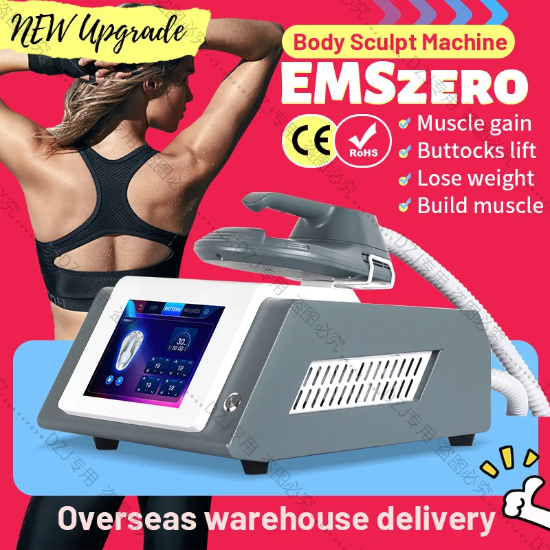 

6500W 15 Tesla Muscle Stimulate Fat Removal Body Slimming Butt Build Sculpt Machine EMS EMSzero Weight Lose For Salon 2025