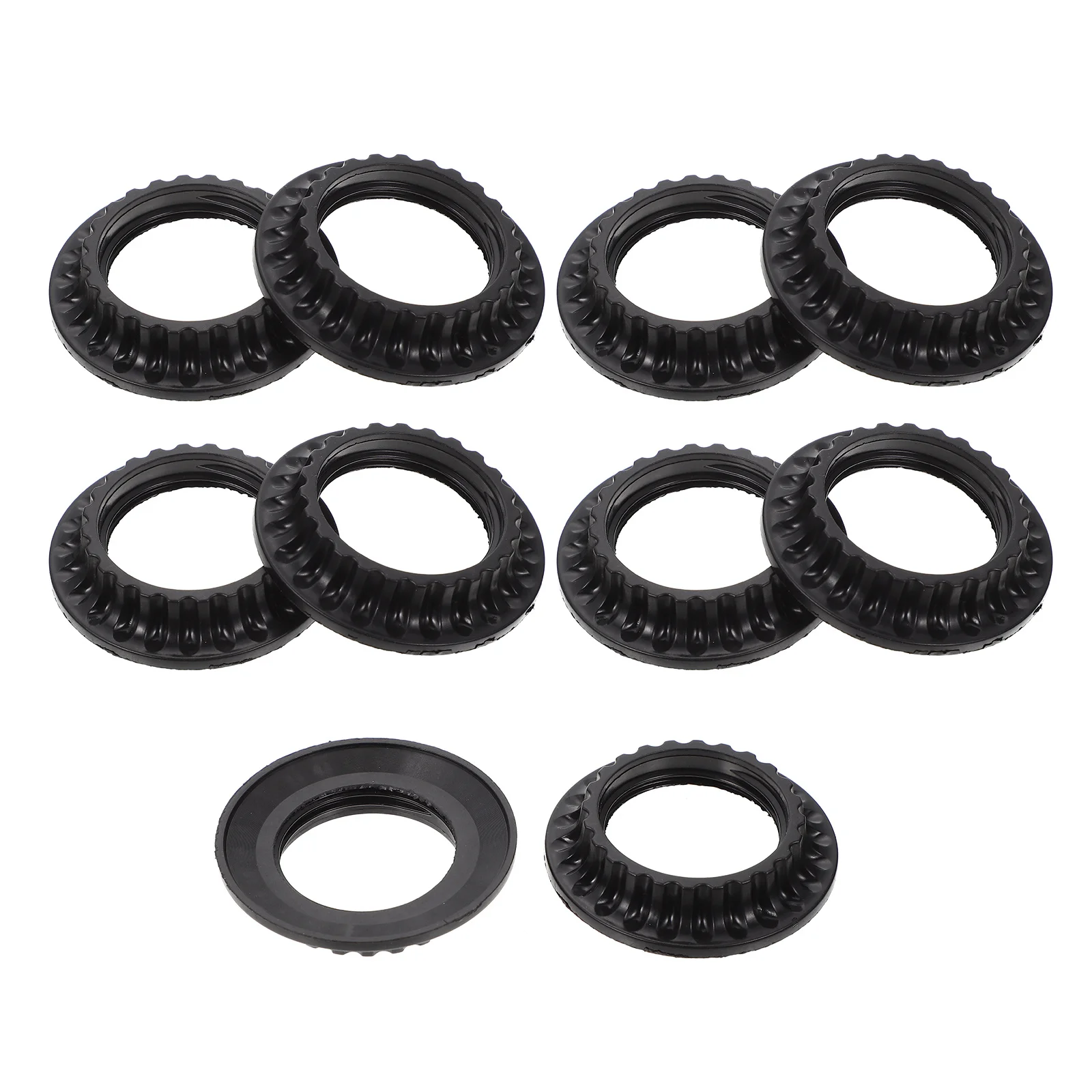 

10Pcs E26 Lamp Holder Fixing Ring Compact Design Tightly Connected Light Accessory Lamp Holder Ring Light Supply