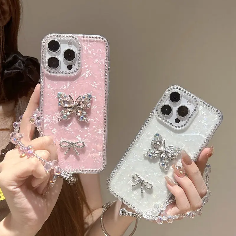 

Чехол для телефона с ромбовидной цепочкой и веревкой для Samsung Galaxy A56 A36 A26 A16 A06 A55 A35 A25 A15 5G 4G A05 A05S A04S A52S 5G Cover