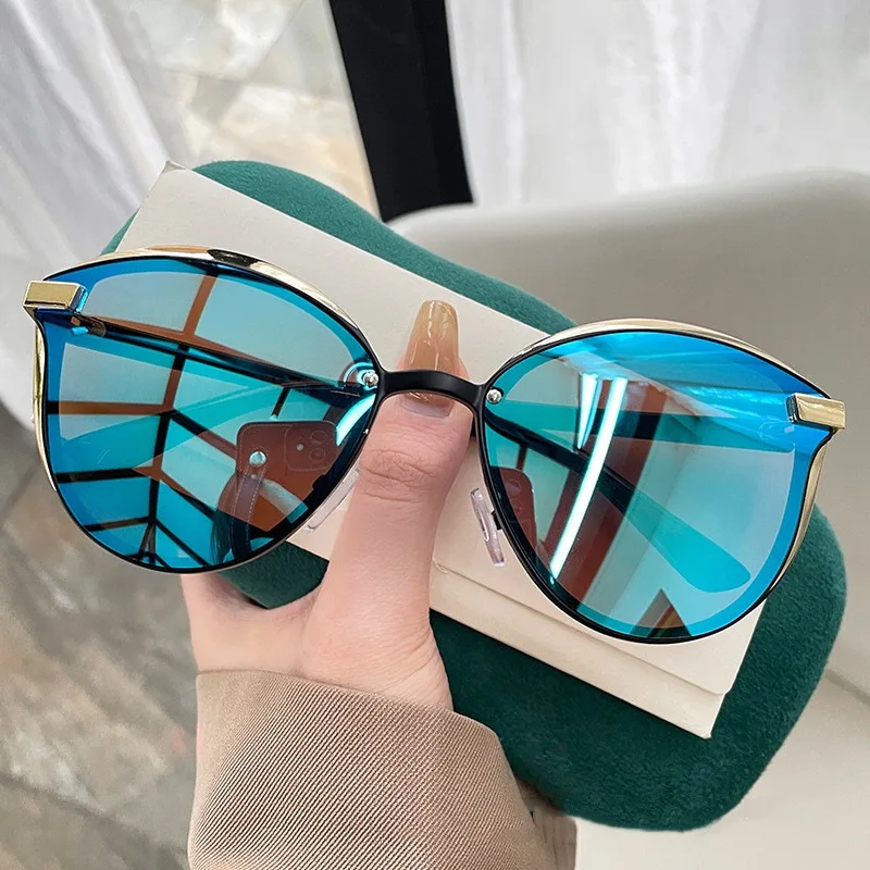 Modische Cat-Eye-Sonnenbrille für Damen Luxusmarke Sonnenbrillen für Outdoor und Autofahren UV400-Schutz Gafas De Sol