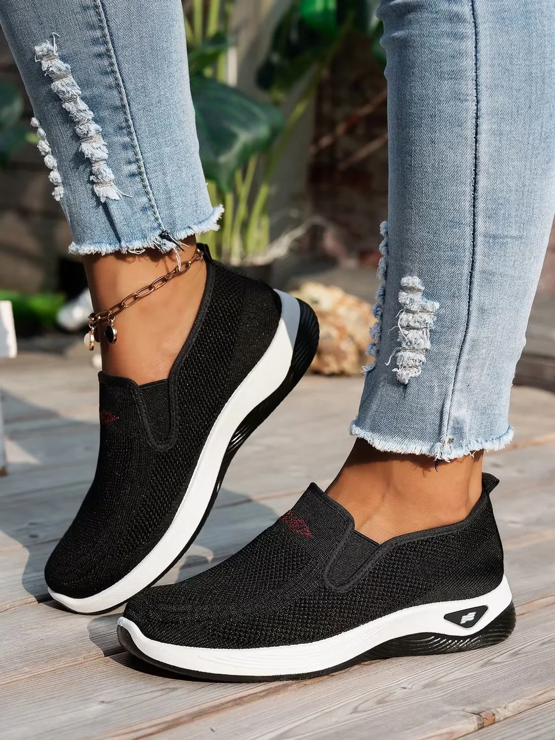 Damenschuhe, klassische Pekinger Stoffschuhe, flache Freizeitschuhe, atmungsaktive und leichte Sportschuhe, Schuhe mit kostenlosem Versand – Detail 5