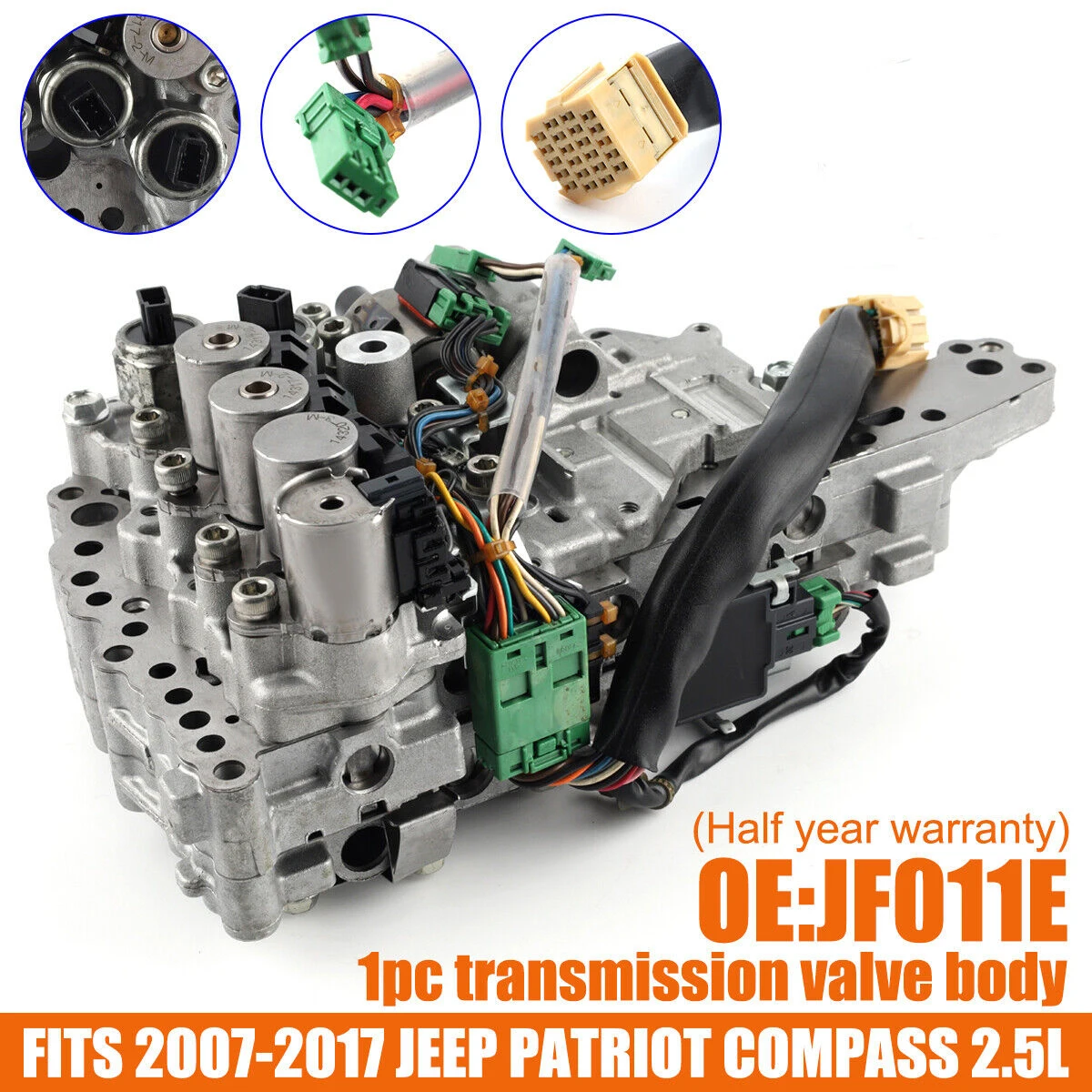 Transmission Valve Body JF011E RE0F10A CVT for Jeep Patriot Compass 2007-2017