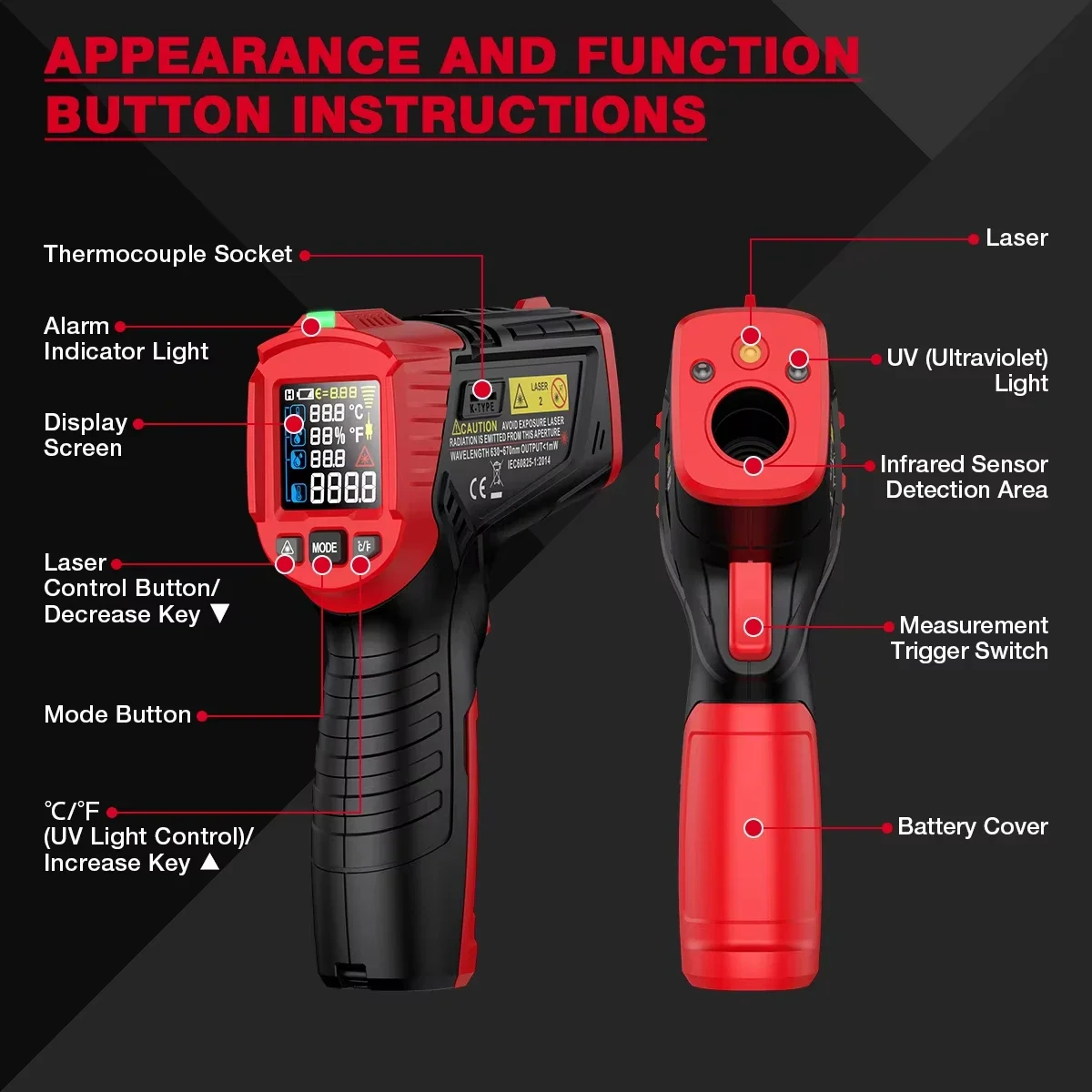 HABOTEST HT651D Termometro a i - Soap Making Thermometer recensione e prezzo