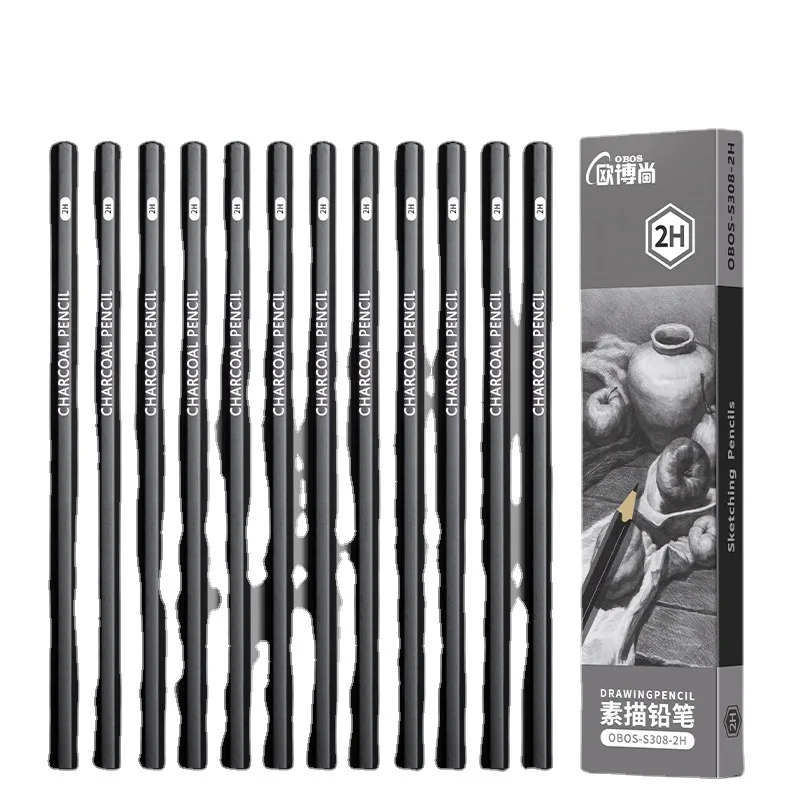 

Drawing Sketch Pencils Set 2H-14B Full Range Soft Medium Hard Art Supplies for Beginners Back To School Kit Drawing Pencil Set
