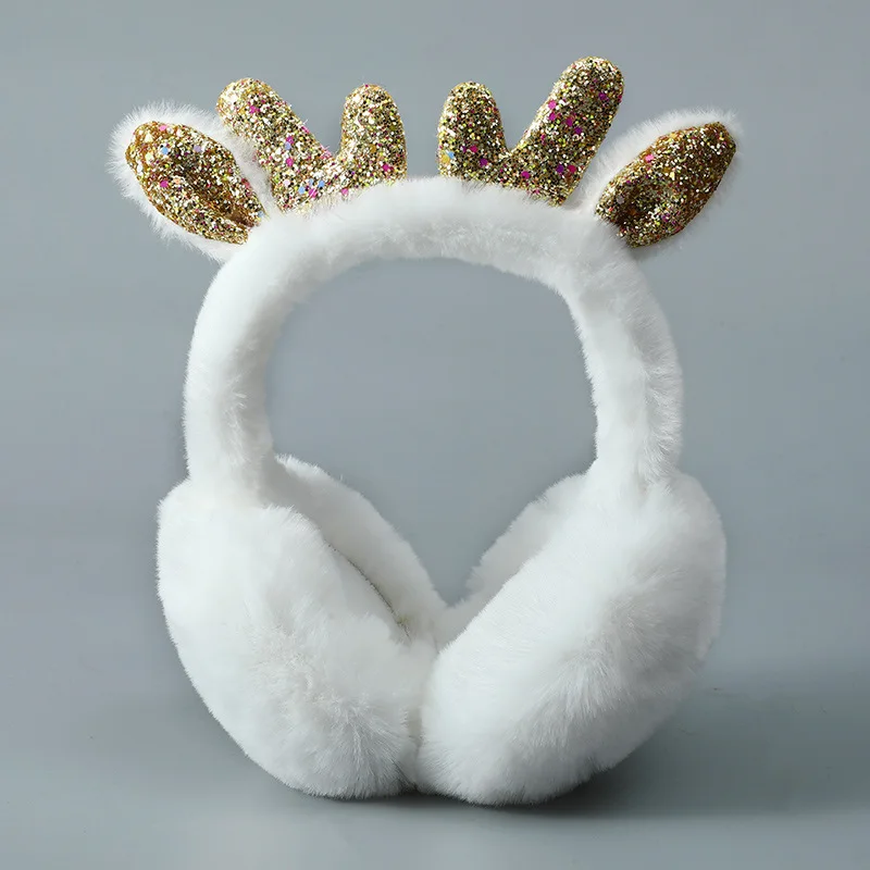 Earmuffs Earmuffs Warm Earmuffs Warm Earmuffs Female Winter Christmas Korean Version Cute Earbag Winter Earmuffs