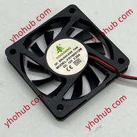 FONSONING FSY60S12M DC 12V 0.2A 60x60x10mm 2-Wire Server Cooling Fan