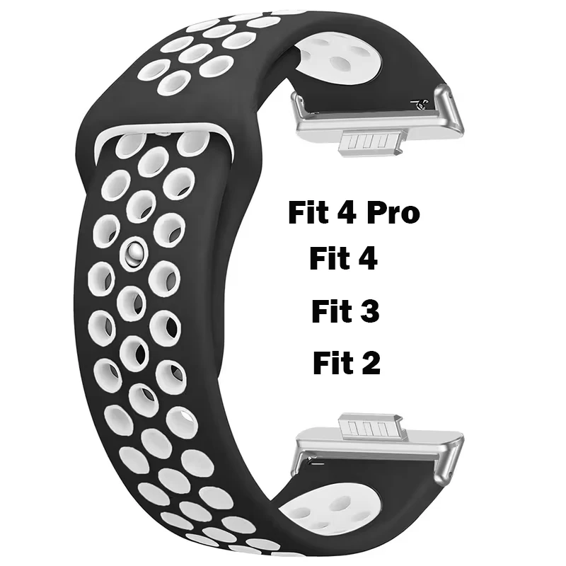 Correa deportiva para reloj huawei fit 4 pro/Fit 4/fit 3, pulsera transpirable, pulsera de silicona, accesorios para huawei fit2
