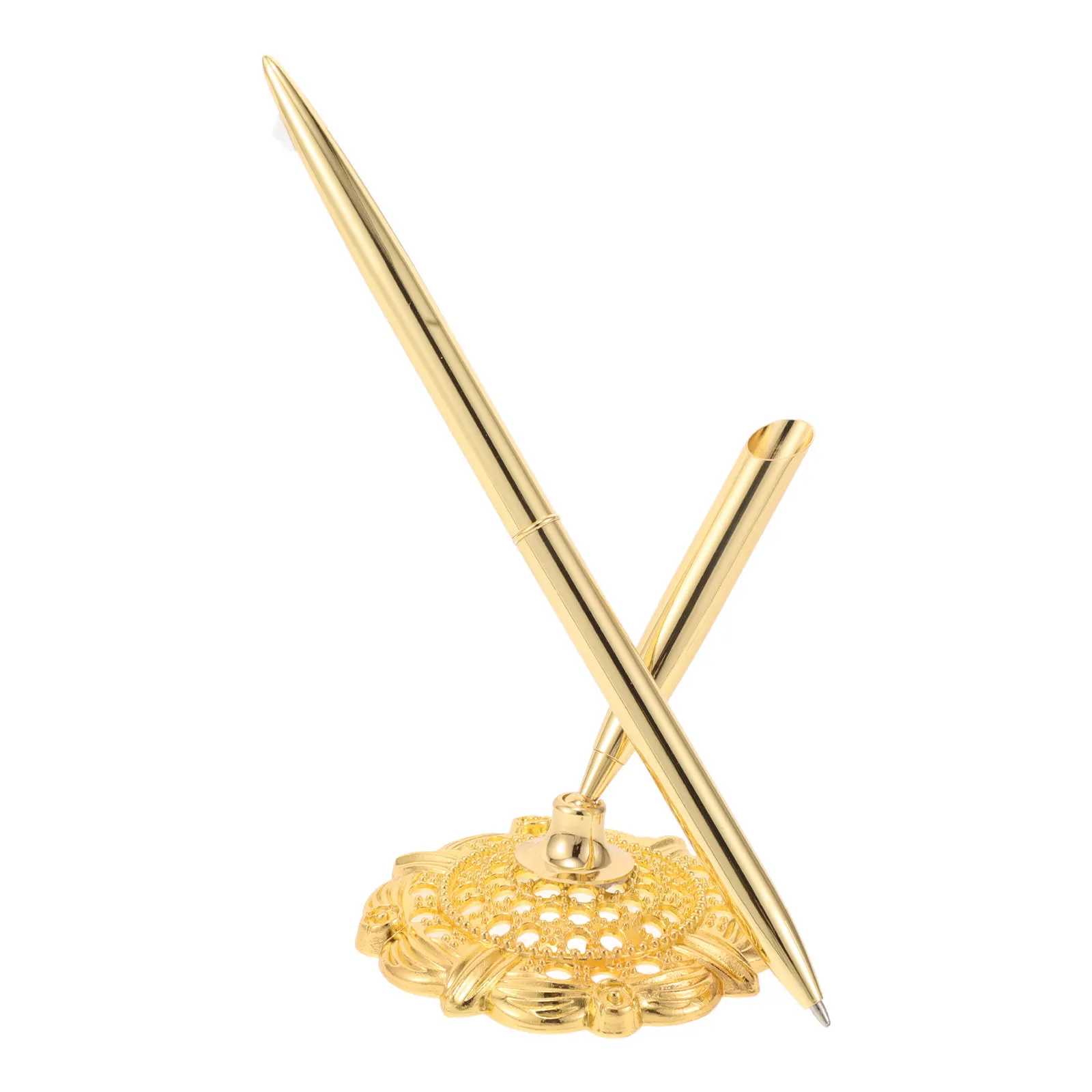 

Sign Pen Premium Ballpoint Desktop Writing Instrument Smooth Grip Comfortable Hand Feel Vertical Stand Design For Office