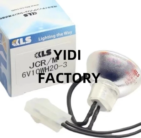 

Lámpara halógena Original KLS JCR/M 6V10WH20-3para SYSMEX CA1500 CA6000 CA7000,Bombilla de lámpara de coagulador de sangre 6V10W