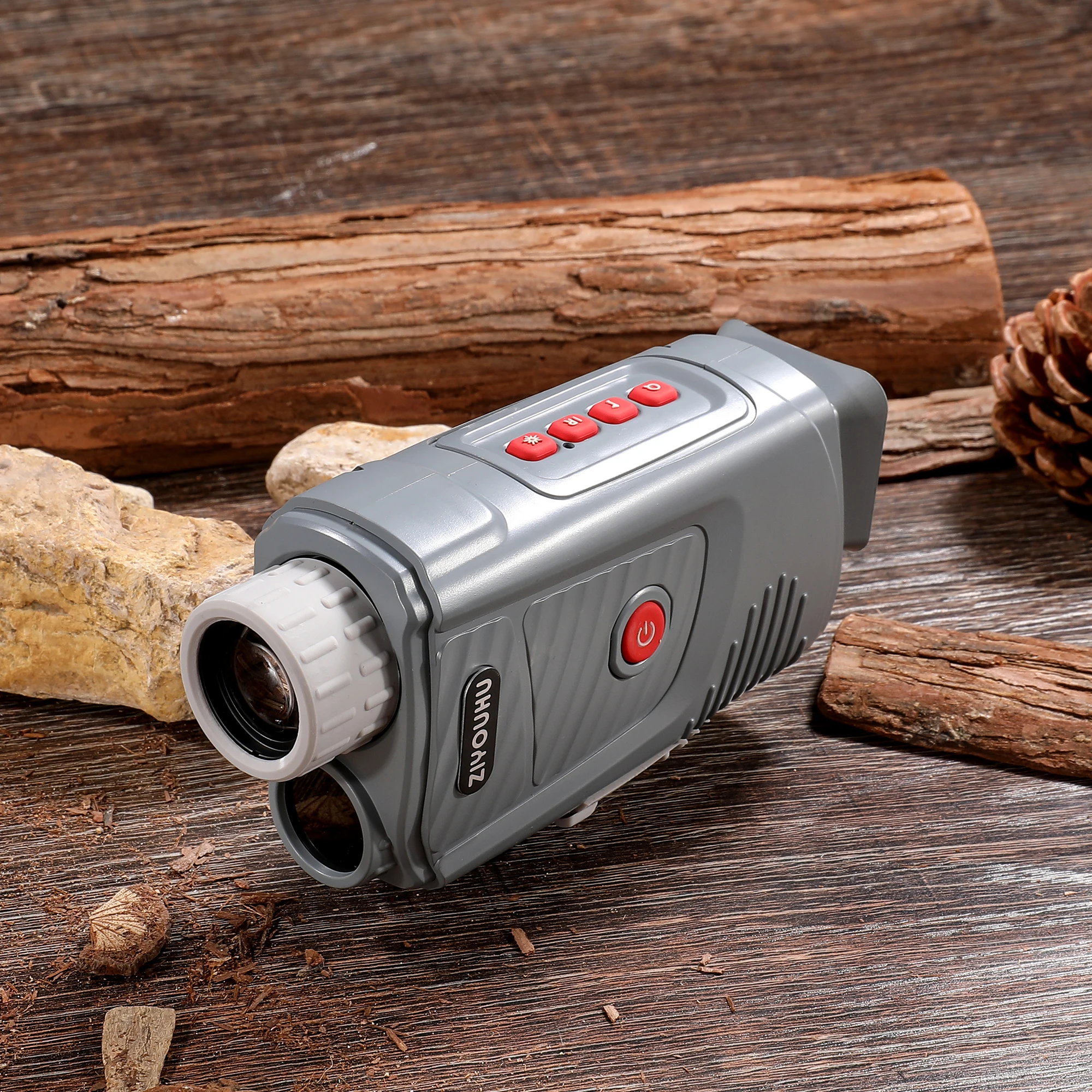 

ZIYOUHU Portable 300M Night Vision Monocular Camera 7X Zoom 1080P HD Infrared Digital Telescope for Hunting Camping