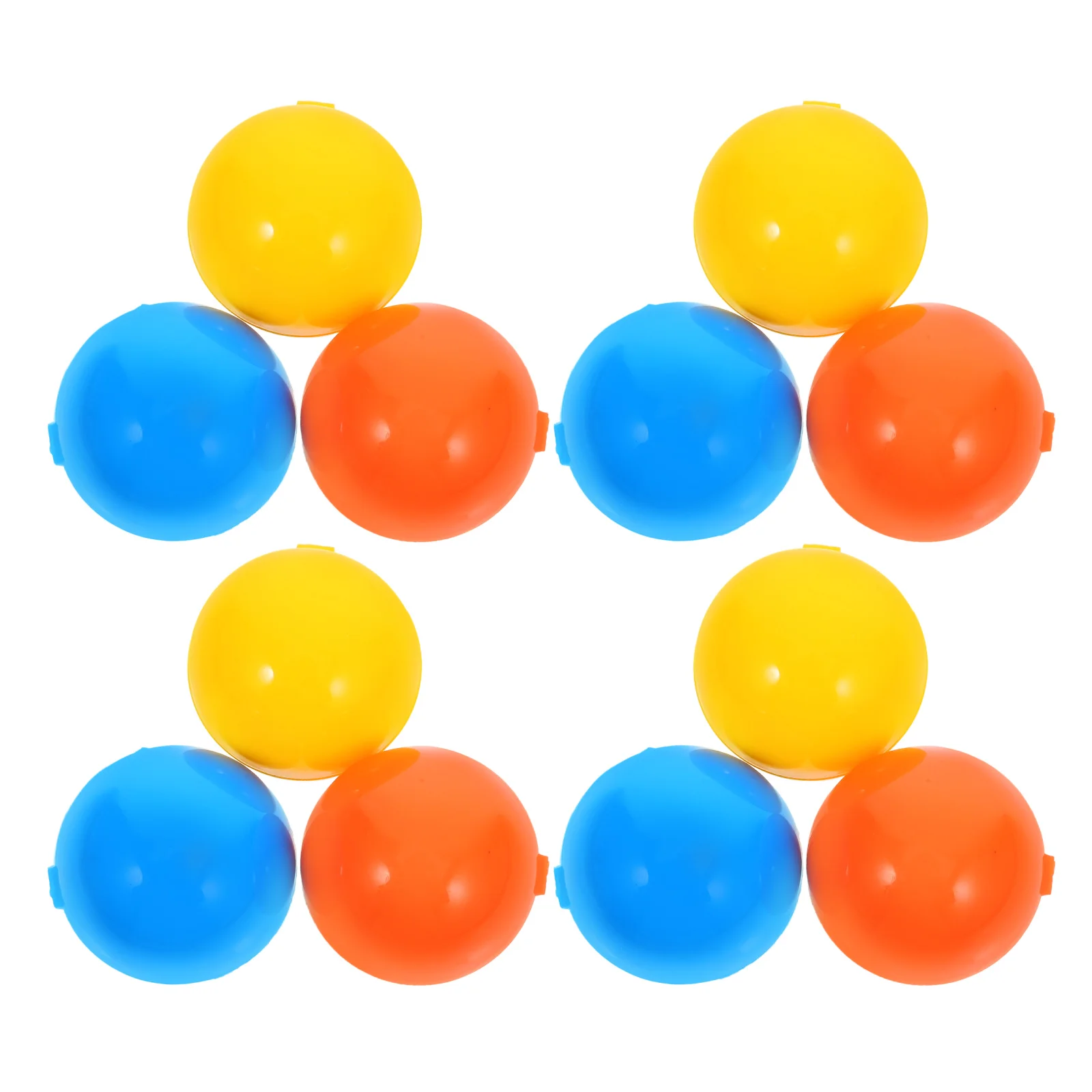 25 Pcs Lottery Ball Entertainment Balls Colored Plastic Props Gumball Party Round Supplies for Child