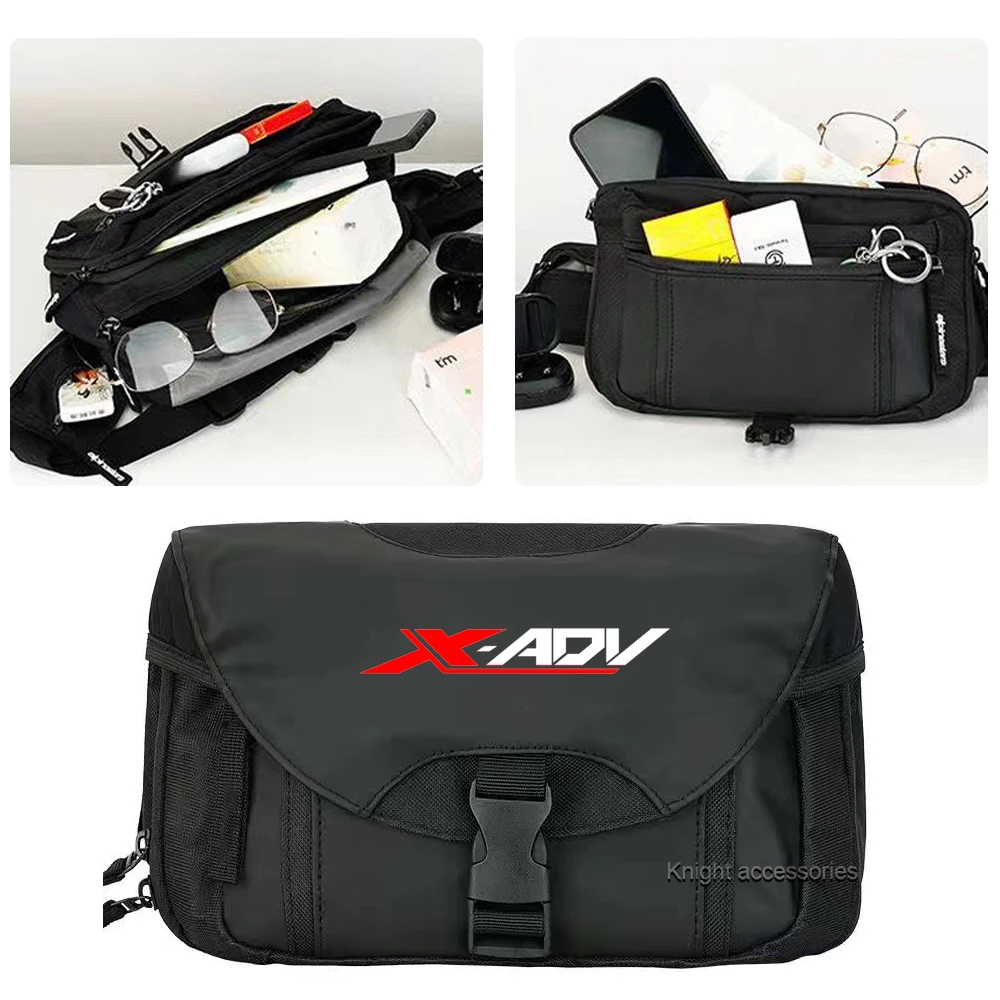 

For Honda X-ADV 750 XADV 750 New Waterproof hip bags saddle bag hip bag leg bag general Phone Fanny Pack Bag