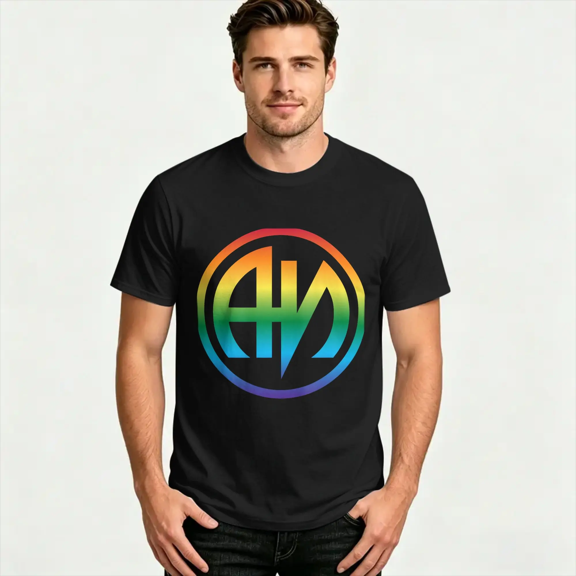 Narcotics Clean Sober NA AA Recovery Proud Sobriety LGBT Gay Fashion T-Shirts  100 Cotton Tshirt for Men  Short Sleeve Tops