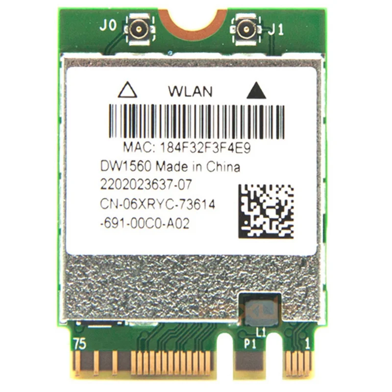 Bcm94352z dw1560 m.2 WLAN-Adapter WLAN-Karte 802,11 MBit/s 802.11ac 2,4 GHz/5g Bluetooth 4,0 ngff-Karte für Mac OS