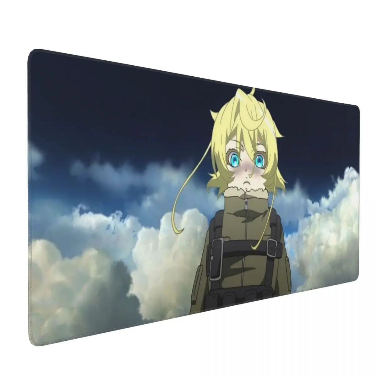 Large Mouse Pad Saga Of Tanya The Evil Anime Gamer PC Laptop Mats Keyboard Carpet Computer Gaming Office Accessories Desk Mat
