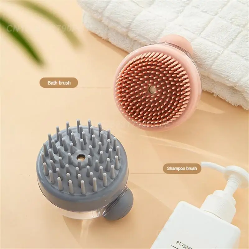 Silicone Massage Brush Safer And More Secure Clean Hair Care And Body Care Scalp Massage Shampoo Tool Scalp Massage Comb Massage