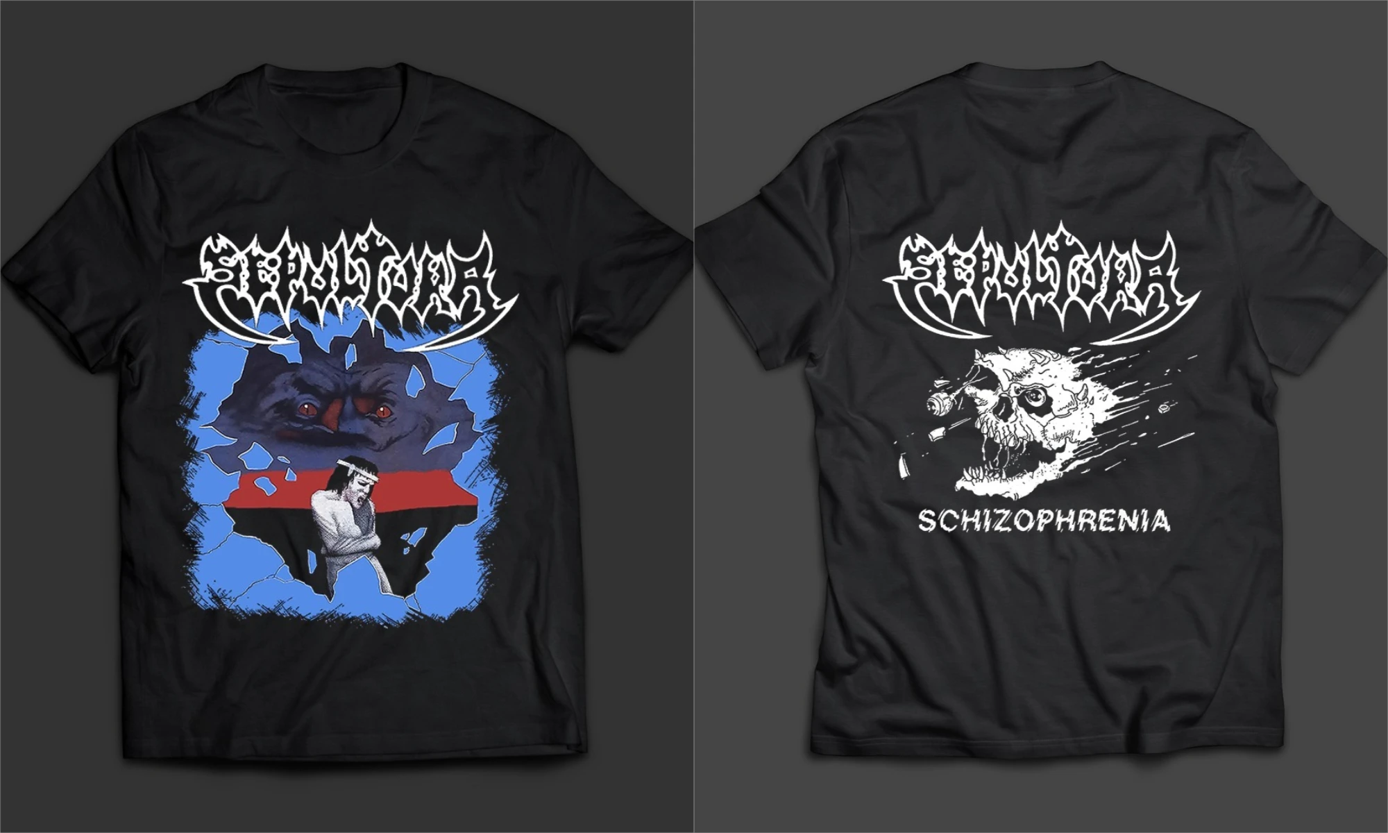 

Футболка SEPULTURA Schizophrenia для мужчин и женщин, летние хлопковые футболки с коротким рукавом, винтажные топы в стиле хип-хоп, рок-группа, мужская одежда 2025