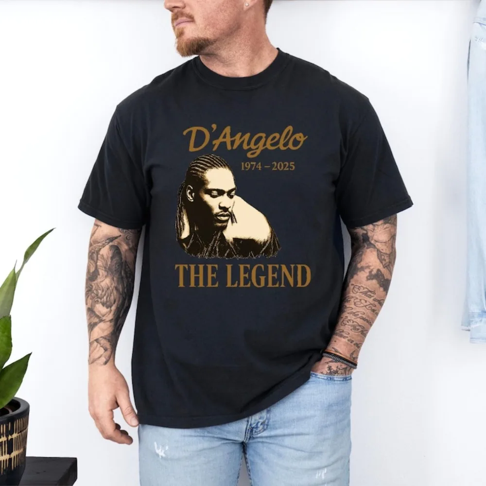 

D'Angelo Shirt RIP R&B Musical Legend Singer Tshirt Neo Soul T-shirt Pay Tribute To The Legend Clothing Men Women Fans Tee Tops
