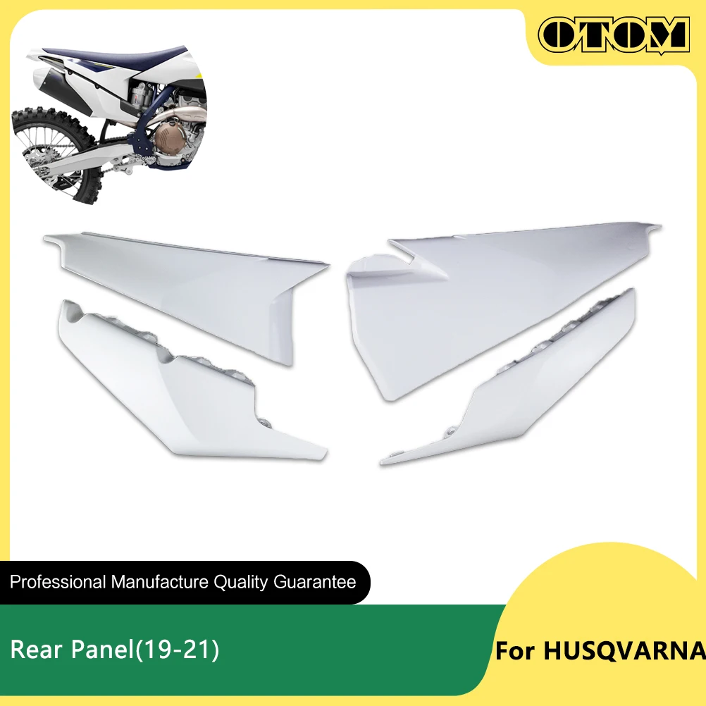 OTOM 2019-2023 Motorcycle Rear Side Panel Left Right Plastic Protector Fairing Cover For HUSQVARNA FC TC FE TE FX TX 250 350 450