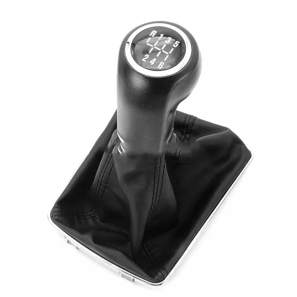 

6 Speed Gear Shift Knob With Gaiter Boot Collar Case For VAUXHALL Gear Knob Gaiter Boot For OPEL For ASTRA H