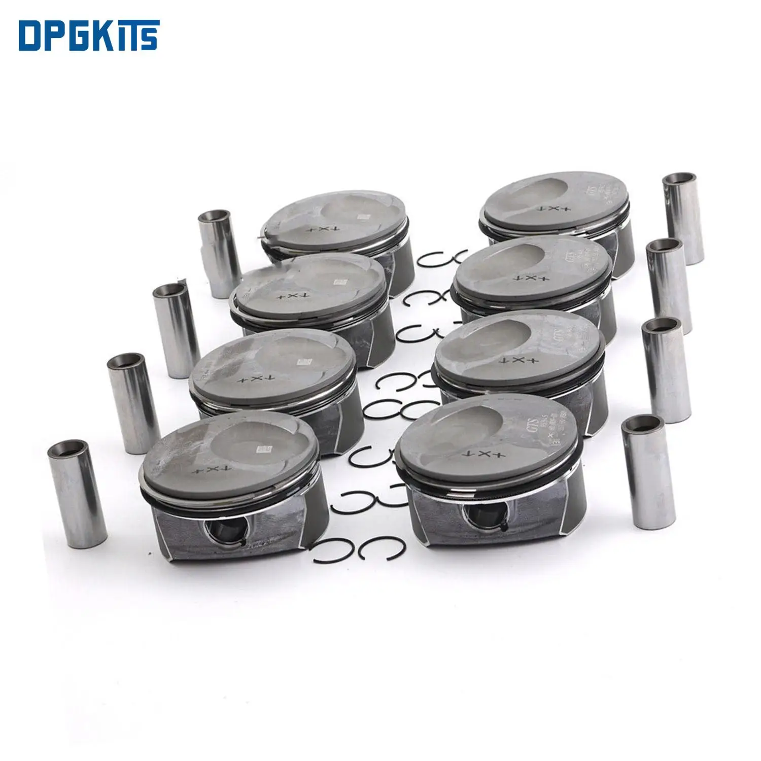 Engine Pistons & Rings Kit Mahle 94810304825 94810304827 94810304757 For Porsche Cayenne Panamera S GTS 4.8L V8 957 970