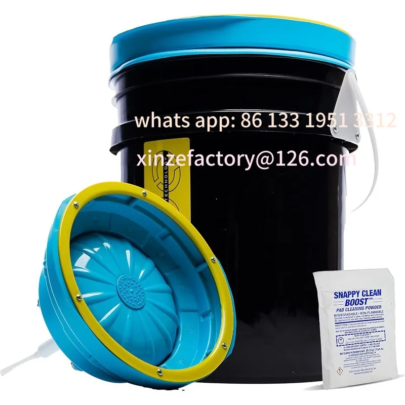 Kép 3: Customizable polírozó Kárpitoz Csavaralátét  takarító Csöbör Rendszer w/controlled Csillogás & cserélhető Ágytál