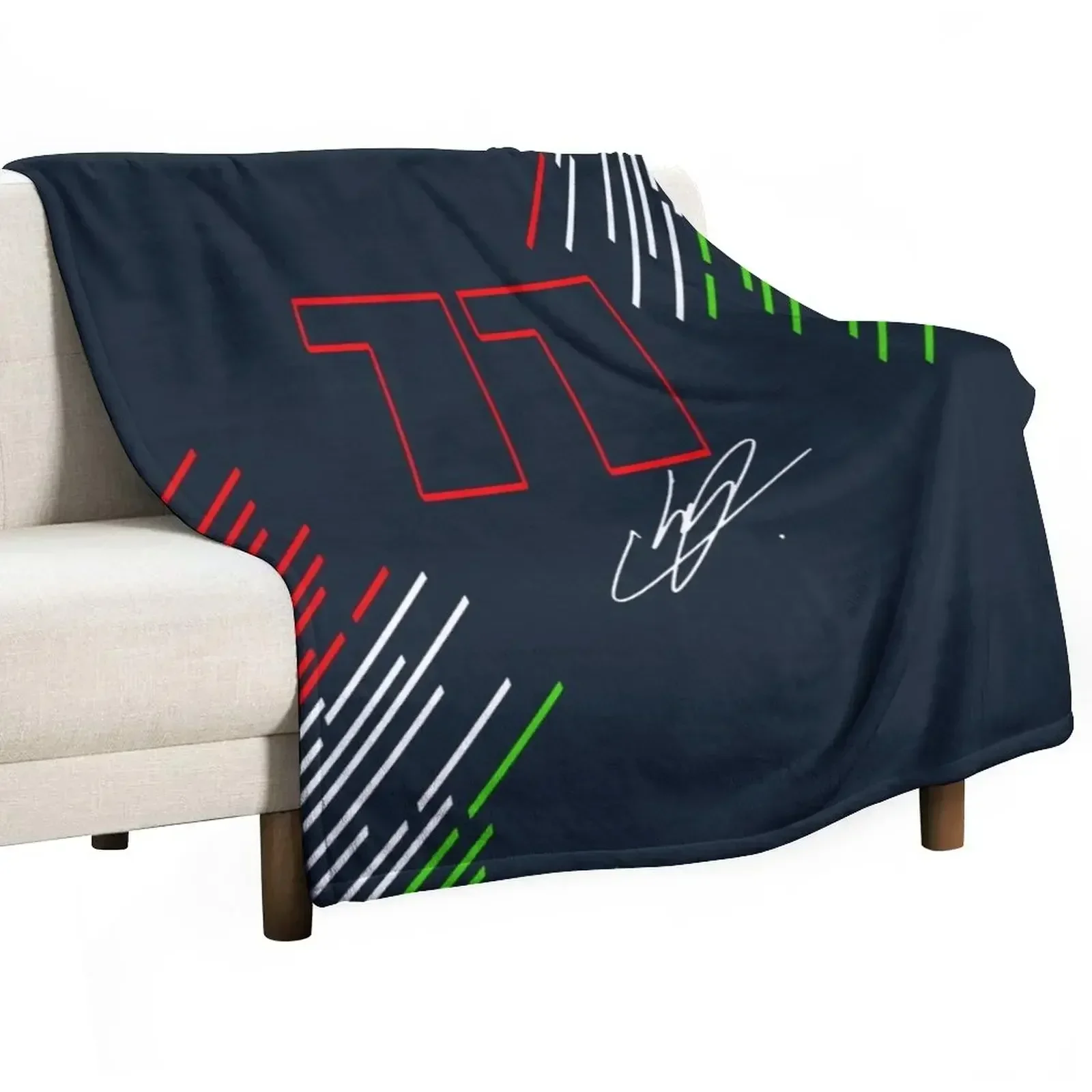 Checo Perez 2022 Throw Blanket Kid'S valentine gift ideas Blankets