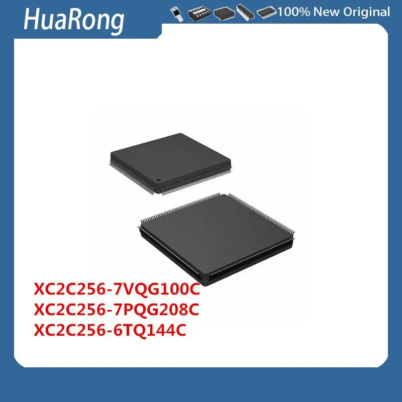 2Pcs/Lot  XC2C256-7VQG100C XC2C256-7PQG208C  XC2C256-6TQ144C   QFP208