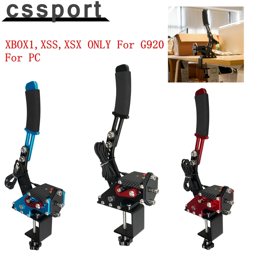 

Universal USB Handbrake&Fixing Clamp Bracket For XSS XSX XBOX1 For Logitech G920 Racing Game PC All Steering Wheel Available