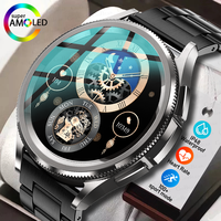 New For Huawei Men Smart Watch 1.46 Inch 360 * 360 HD Screen IP68 Waterproof Heart Rate GPS Tracker Bluetooth Call Smartwatch