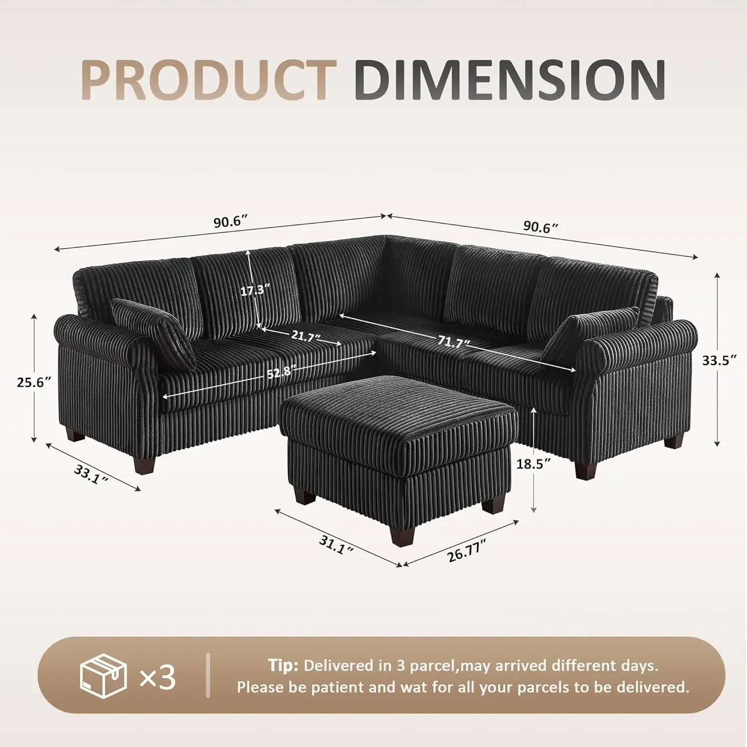 Thumbnail 2 - #2 Compare L-Shaped Corner Sofas Before You Buy