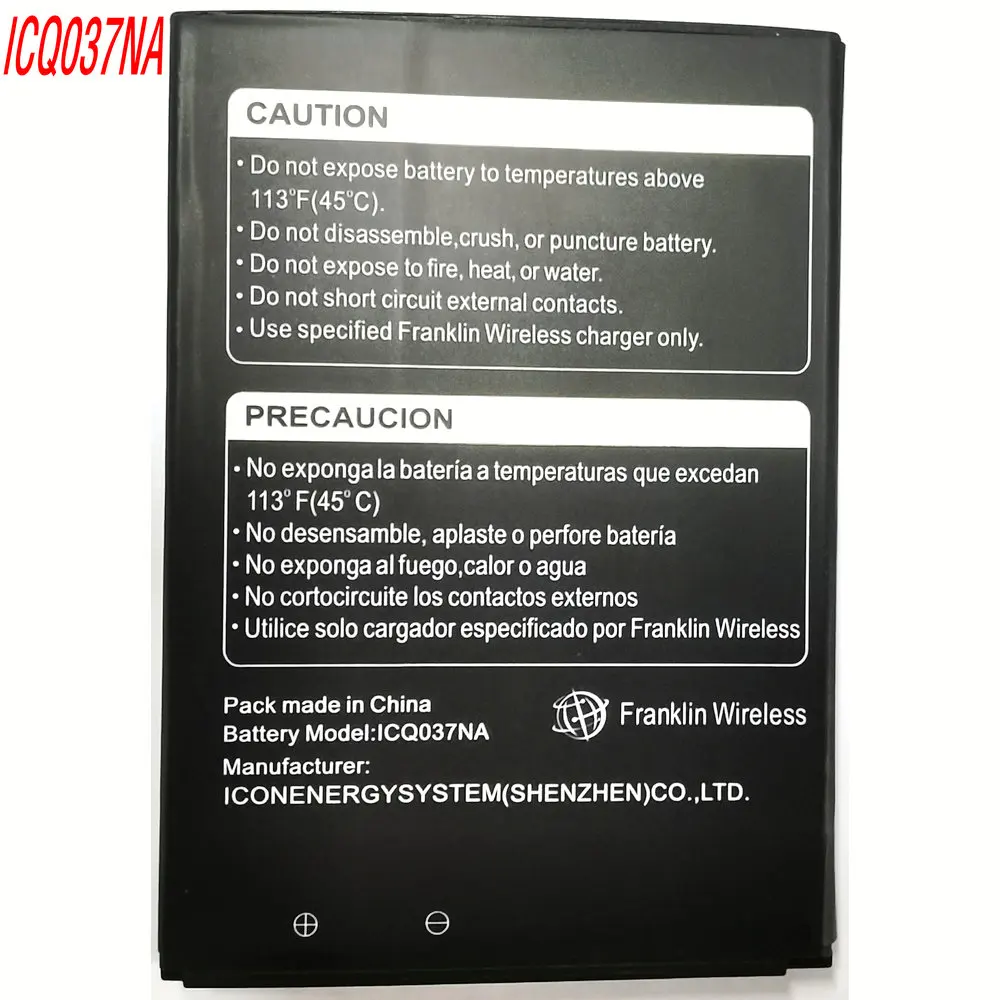 

3.8V 5000mAh ICQ037NA Original Battery For Franklin A50 Wireless Router