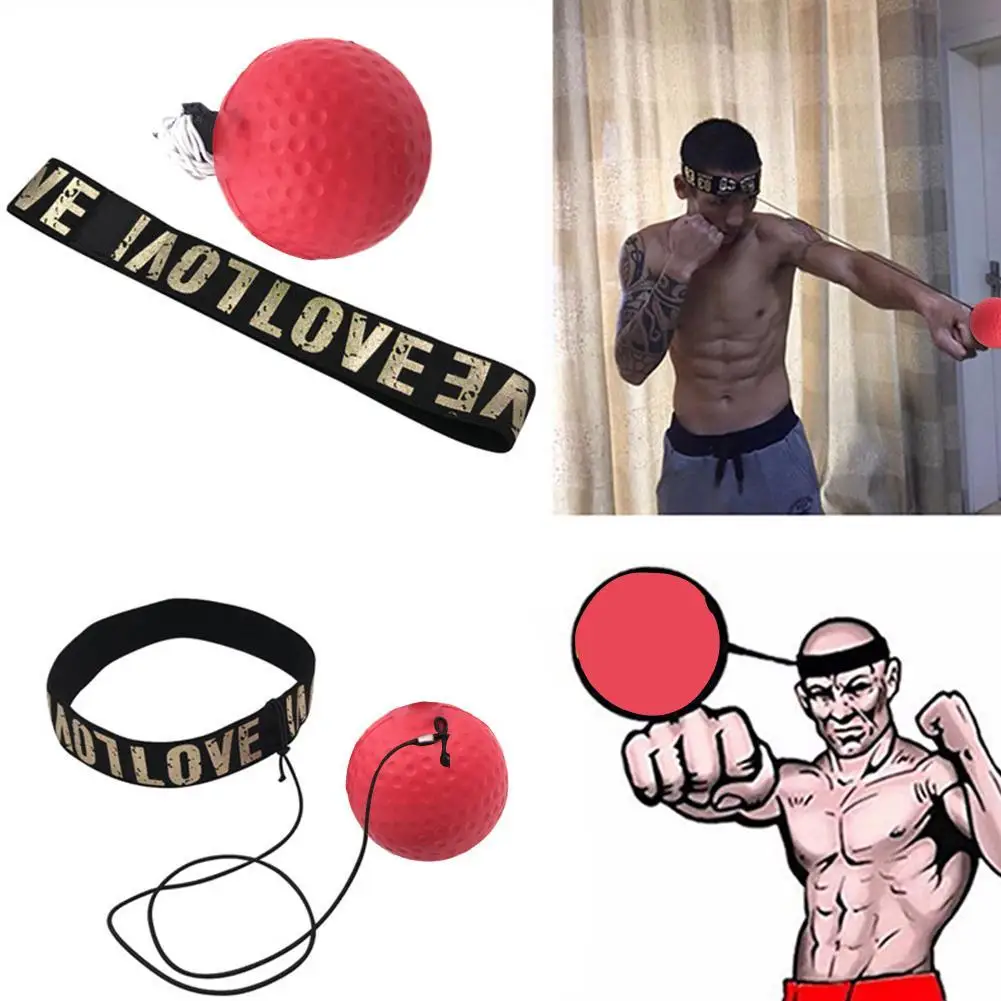 Boxing Speed Ball -mounted Pu Punch Ball Mma Sanda Sandbag Sale Reaction Fitness Eye Hand Equipment Training Hot Boxing X2w8