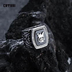 Catuni Black Rings for Men Jonathan Gilbert Family Ring Alaric Saltzman Jeremy Gilbert Jewelry Cosplay Party Fandom