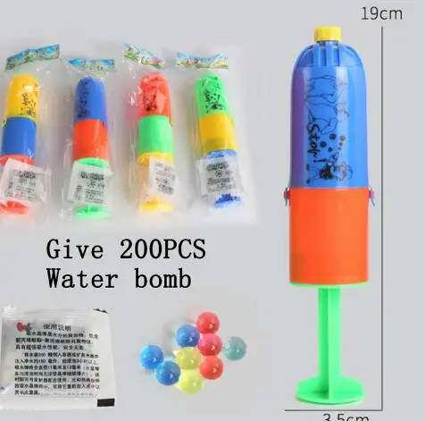 Gel blasters gun random color Balls Pistol Toys Gun Bomb Party toys for kids Shooting Water Gun Crystal Ball Soft Bullets Water