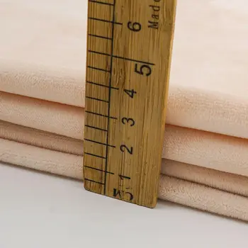 50x50公分/150x50公分 1毫米 絨面水晶天鵝絨布料,適用於特殊膚色布料,水晶超柔軟短絨毛,DIY手工布料 10 最佳銷售 水晶織物 - №5